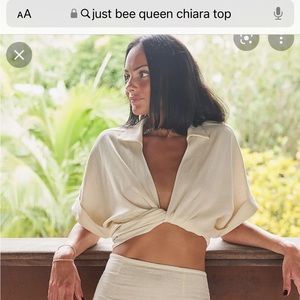 Just bee queen chiara top size L